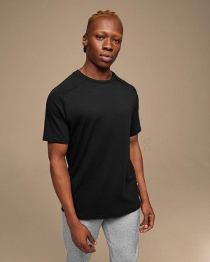 Black Men On Cloud Focus-T T-shirts | IE_ON8673