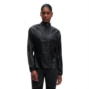 Black Women On Cloud Zero Jackets | IE_ON8460