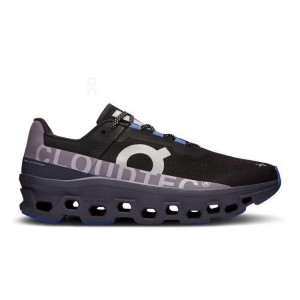 Black / Blue Men On Cloud Cloudmonster Road Running Shoes | IE_ON8443