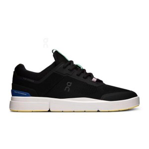 Black / Blue Men On Cloud THE ROGER Spin Sneakers | IE_ON8704