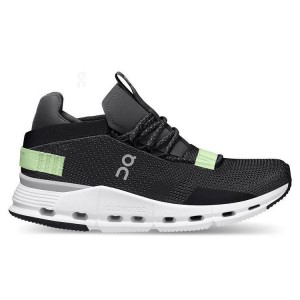 Black / Green Women On Cloud Cloudnova Sneakers | IE_ON8053