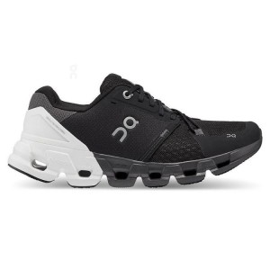 Black / White Women On Cloud Cloudflyer 4 Road Running Shoes | IE_ON8273