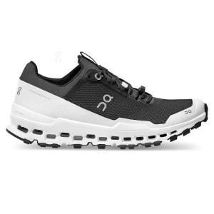 Black / White Women On Cloud Cloudultra Trail Running Shoes | IE_ON8991