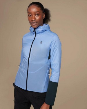 Blue Women On Cloud Insulator Jackets | IE_ON8969