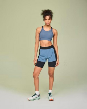 Blue Women On Cloud Performance Bras | IE_ON8772