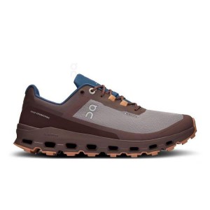 Brown Women On Cloud Cloudvista Waterproof Trail Running Shoes | IE_ON9145