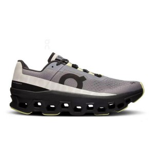 Grey Men On Cloud Cloudmonster Road Running Shoes | IE_ON8628