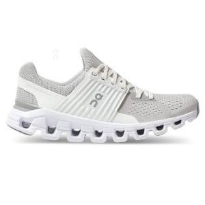 Grey Women On Cloud Cloudswift Road Running Shoes | IE_ON8055