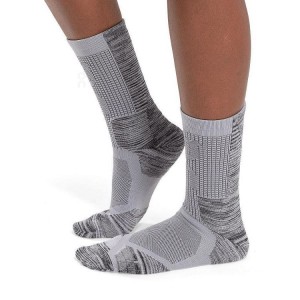 Grey Women On Cloud Explorer Merino Socks | IE_ON8463