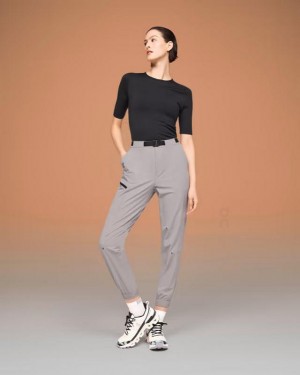 Grey Women On Cloud Trek Pants | IE_ON8199