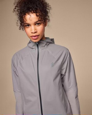 Grey Women On Cloud Ultra Jackets | IE_ON8823