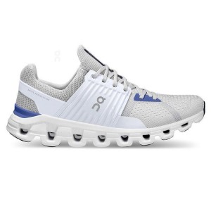 Light Grey Men On Cloud Cloudswift Road Running Shoes | IE_ON9025