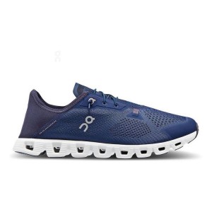 Navy Men On Cloud Cloud 5 Coast Sneakers | IE_ON8447