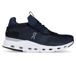 Navy Men On Cloud Cloudnova Sneakers | IE_ON9058