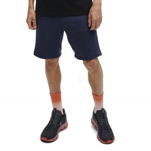 Navy Men On Cloud Sweat Shorts | IE_ON9148