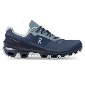 Navy Women On Cloud Cloudventure Waterproof Trail Running Shoes | IE_ON8134