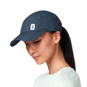 Navy Women On Cloud Lightweight Caps | IE_ON8759