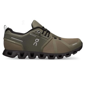 Olive Men On Cloud Cloud 5 Waterproof Sneakers | IE_ON9063