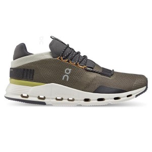 Olive Men On Cloud Cloudnova Sneakers | IE_ON8844