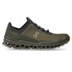 Olive Men On Cloud Cloudultra Hiking Shoes | IE_ON8427