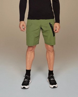 Olive Men On Cloud Explorer Shorts | IE_ON8131