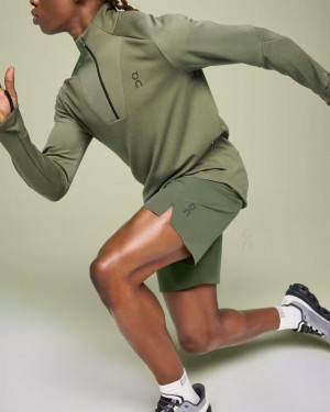 Olive Men On Cloud Hybrid Shorts | IE_ON8050