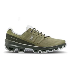 Olive Women On Cloud Cloudventure Hiking Shoes | IE_ON8579