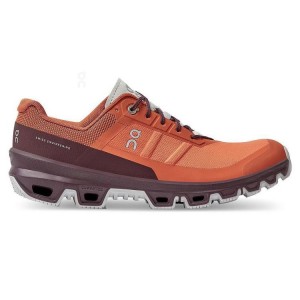 Orange Men On Cloud Cloudventure Hiking Shoes | IE_ON8939