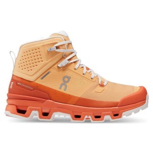 Orange Women On Cloud Cloudrock 2 Waterproof Hiking Boots | IE_ON8240