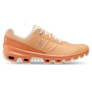 Orange Women On Cloud Cloudventure Trail Running Shoes | IE_ON8970