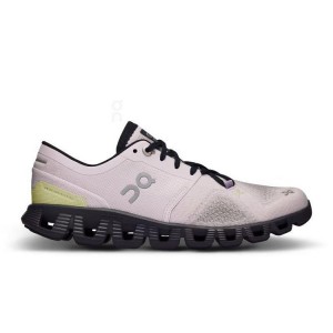 Pink Women On Cloud Cloud X 3 Road Running Shoes | IE_ON8588