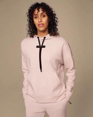 Pink Women On Cloud Hoodie | IE_ON8062