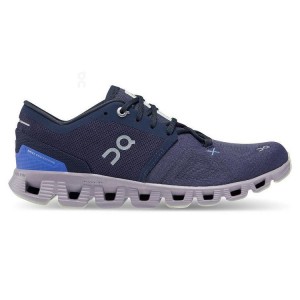 Purple Women On Cloud Cloud X 3 Road Running Shoes | IE_ON8872