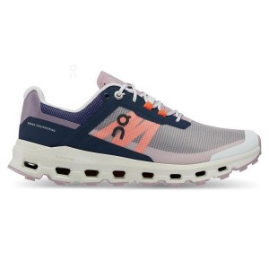 Purple Women On Cloud Cloudvista Trail Running Shoes | IE_ON8843