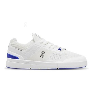 White / Blue Women On Cloud THE ROGER Spin Sneakers | IE_ON8977