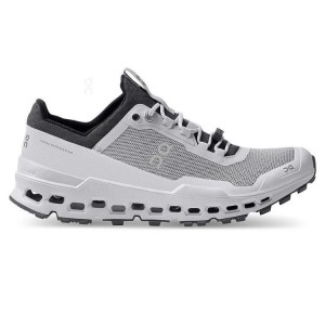 White / Grey Women On Cloud Cloudultra Trail Running Shoes | IE_ON9042