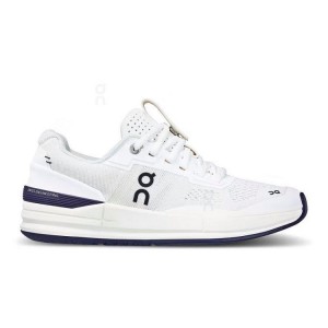 White / Navy Men On Cloud THE ROGER Pro Tennis Shoes | IE_ON8801