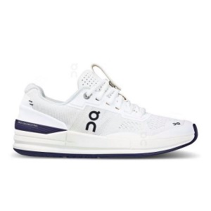 White / Navy Women On Cloud THE ROGER Pro Tennis Shoes | IE_ON8174