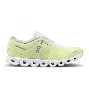 Yellow Women On Cloud Cloud 5 Sneakers | IE_ON8509