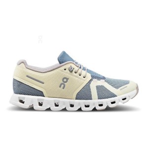 Yellow / Blue Women On Cloud Cloud 5 Combo Sneakers | IE_ON9080