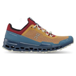 Yellow / Blue Women On Cloud Cloudultra Hiking Shoes | IE_ON8747