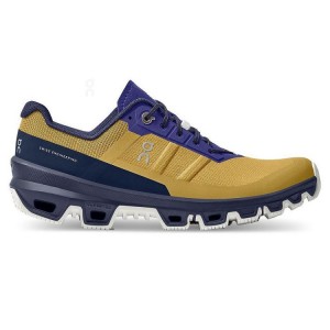 Yellow / Purple Women On Cloud Cloudventure Hiking Shoes | IE_ON8701