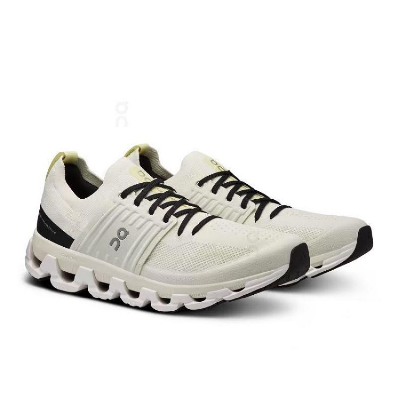 Beige Men On Cloud Cloudswift 3 Road Running Shoes | IE_ON8363