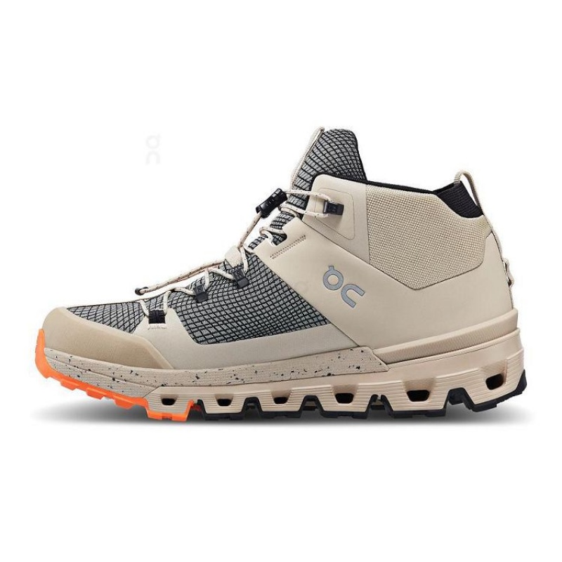 Beige Women On Cloud Cloudtrax Sensa Hiking Boots | IE_ON8564