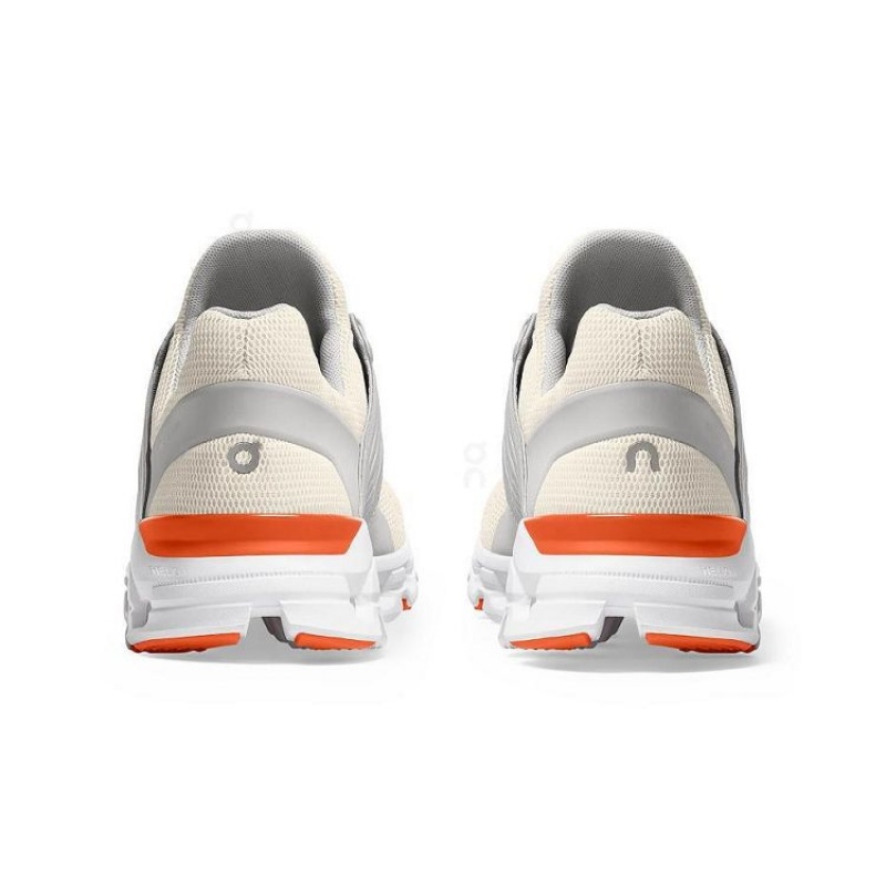 Beige / Orange Men On Cloud Cloudswift Road Running Shoes | IE_ON8145