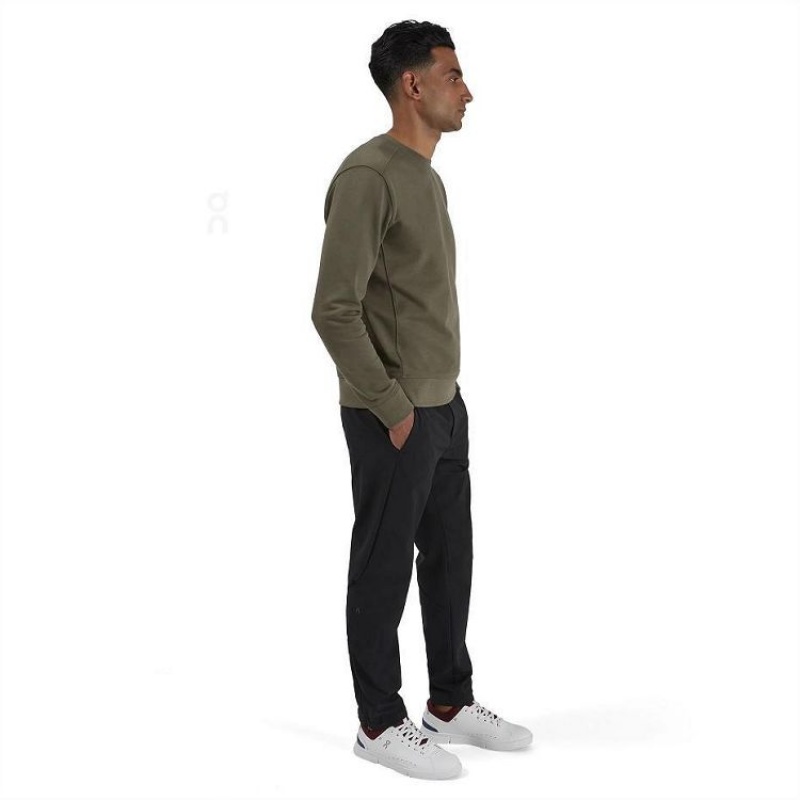 Black Men On Cloud Active Pants | IE_ON8420