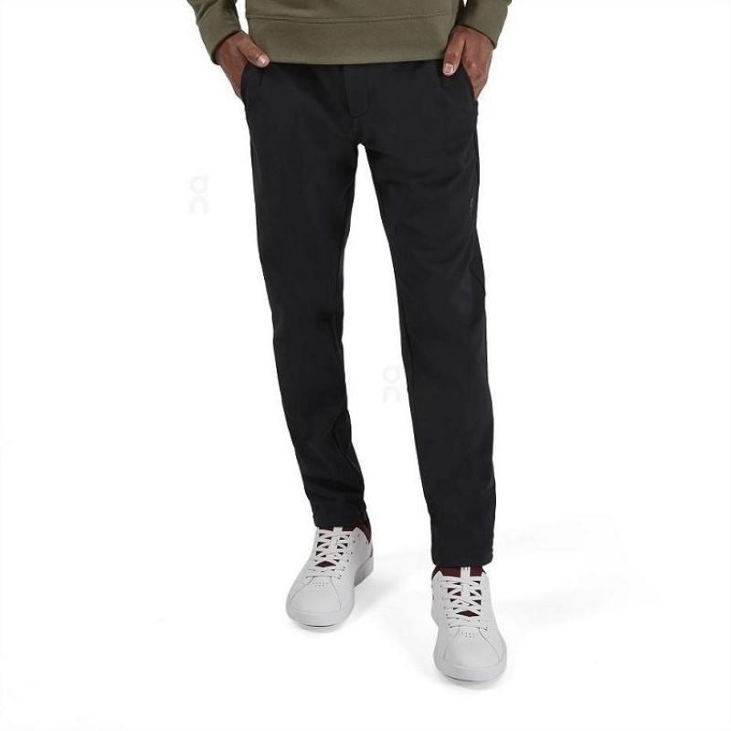 Black Men On Cloud Active Pants | IE_ON8420