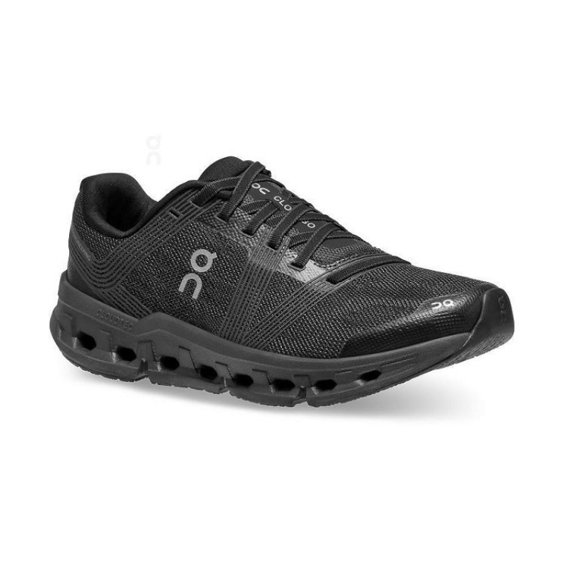 Black Men On Cloud Cloudgo Wide Road Running Shoes | IE_ON8020