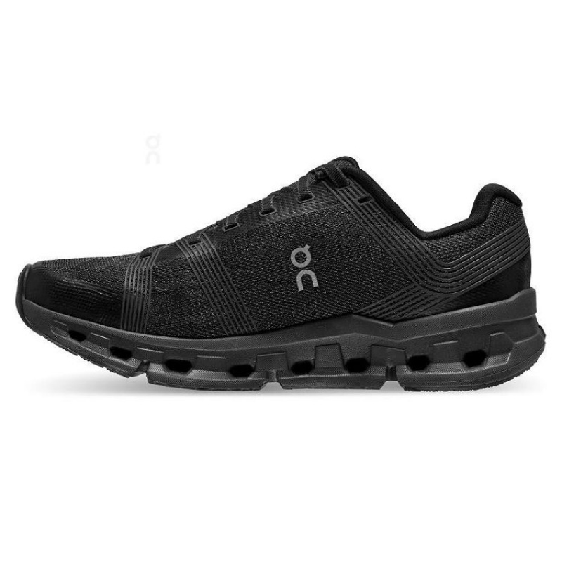 Black Men On Cloud Cloudgo Wide Road Running Shoes | IE_ON8020