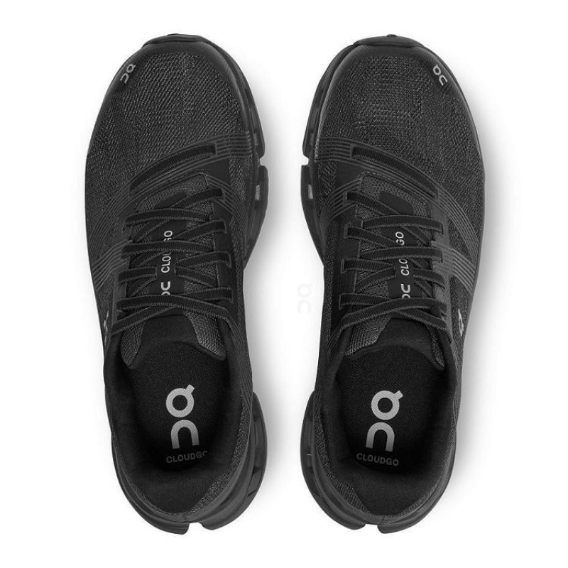 Black Men On Cloud Cloudgo Wide Road Running Shoes | IE_ON8020